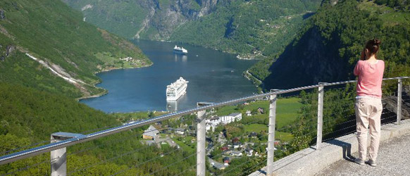 Geiranger med bil 4